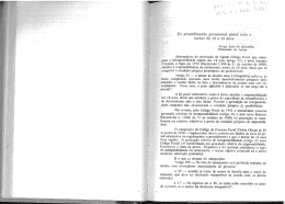 Do Procedimento Processual Penal Ante o Menor