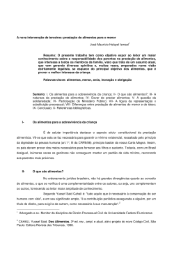 A nova interven&ccedil;&atilde;o de terceiros - Minist&eacute;rio P&uacute;blico do Estado de