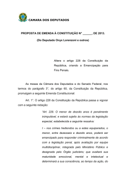 Do Deputado Onyx Lorenzoni e outros