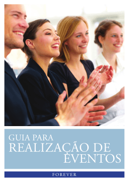 REALIZAÇãO DE EVENTOS