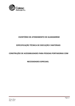 Espc tec atual de Guaramirim