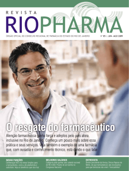 O resgate do farmacêutico