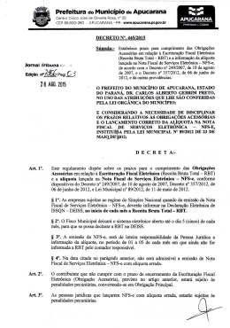 decreto 445/2015 - Prefeitura de Apucarana