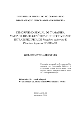 DIMORFISMO SEXUAL DE TAMANHO, VARIABILIDADE