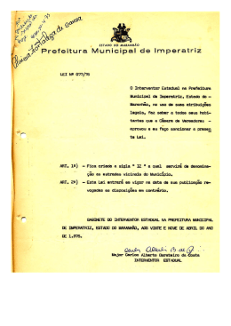 Lei n&ordm; 77-75