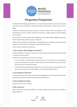 Perguntas Frequentes