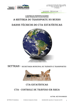 A hist&oacute;ria do transporte no Mundo