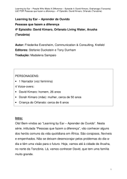 David Kimaro, Orfanato Living Water