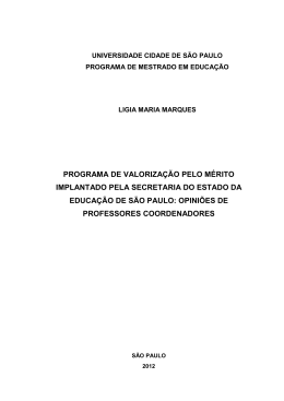 Dissertação - Ligia Maria Marques