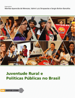 Juventude Rural e Pol&iacute;ticas P&uacute;blicas no Brasil