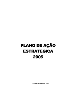 2005 - Paranacidade