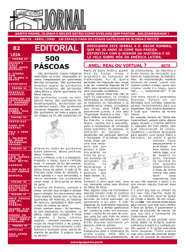 EDITORIAL - site do grupo de leigos cat&oacute;licos igreja nova