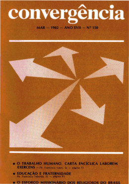 os religiosos - CRB Nacional