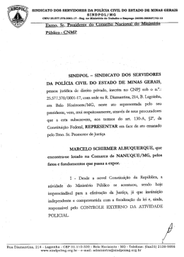 SINDICATO DOS SERVIDORES DA POL&Iacute;CIA CIVIL DO ESTADO