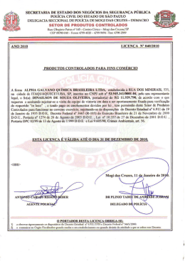 POLÍCIA CIVIL DO ESTADO DE sÃo envio