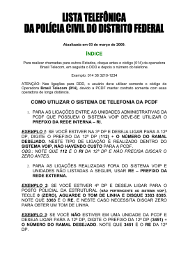 +o ramal desejado