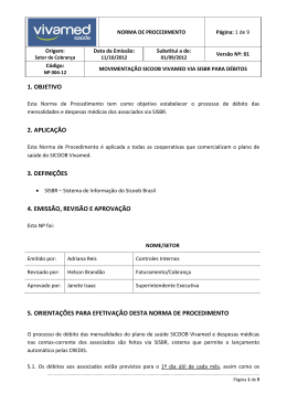 1. objetivo 2. aplica&ccedil;&atilde;o 3. defini&ccedil;&otilde;es 4. emiss&atilde;o, revis&atilde;o e