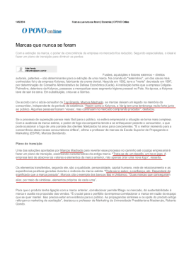 Marcas que nunca se foram