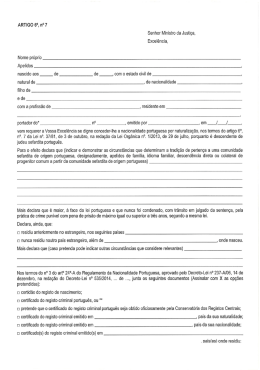ARTIGO 6&deg;, n&deg; 7 - Embassy of Portugal