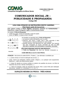 094 - comunicador social jr - publicidade e propaganda