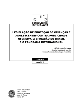 Legisla&ccedil;&atilde;o de prote&ccedil;&atilde;o de crian&ccedil;as e adolescentes contra