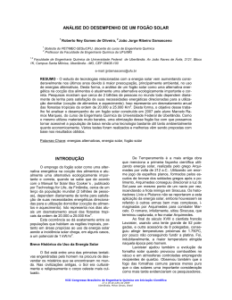 79120141 - viii cobeq-ic 2009 - Universidade Federal de Uberl&acirc;ndia