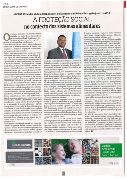 Pontos de Vista (nov 2015) - A prote&ccedil;&atilde;o social no contexto dos