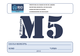 5&ordm; ano - BIO NA REDE