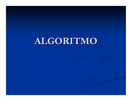 ALGORITMO