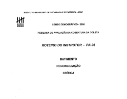 ROTEIRO DO INSTRUTOR - PA 06