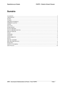 Repetidoras por Estado