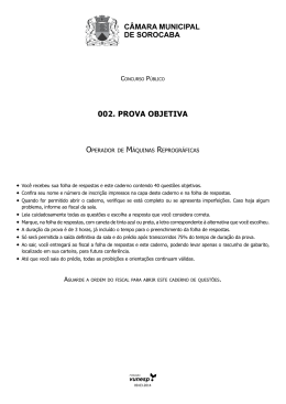 002. PROVA OBJETIVA - Amazon Web Services