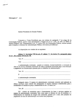 Vetado - Presidência da República