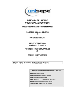 Proers - Faculdade Peru&iacute;be