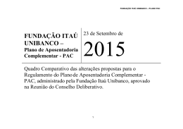 PAC - Fundação Itaú Unibanco