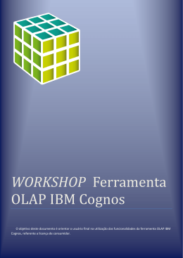 Ferramenta OLAP IBM Cognos