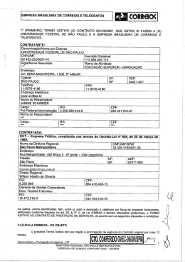 EMPRESA BRASILEIRA DE CORREIOS E TELEGRAFOS