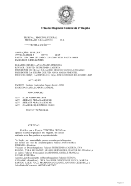 Tribunal Regional Federal da 3&ordf; Regi&atilde;o