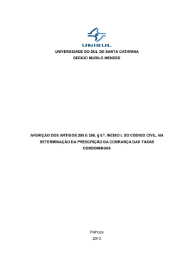 aferi&ccedil;&atilde;o dos artigos 205 e 206, &sect; 5.&ordm;, inciso i, do c&oacute;digo civil