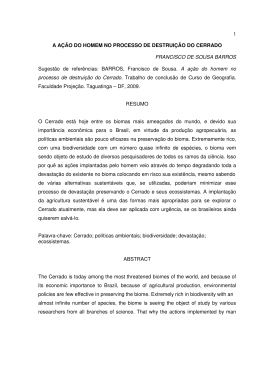 1 A A&Ccedil;&Atilde;O DO HOMEM NO PROCESSO DE