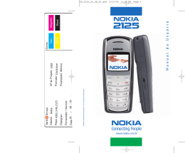Nokia 2125 Manual do Usuário