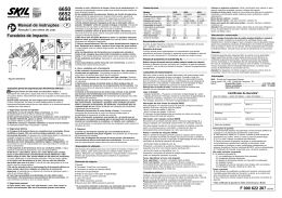 Manual de instruções Furadeira de impacto. F 000 622 267 (06/08)