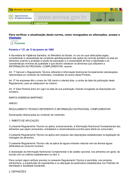 Legisla&ccedil;&atilde;o Para verificar a atualiza&ccedil;&atilde;o desta norma, como
