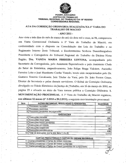 ATA DA coRREIçÃo ORDINÁRIA lREALIZADA NA