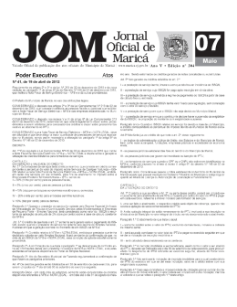 Acesse aqui - Prefeitura de Maric&aacute;
