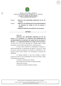 Tribunal Regional do Trabalho / PR