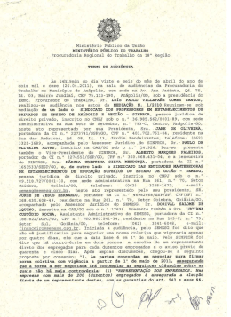 Procuradoria Regional do Trabalho da 18 *¬ Região TERMO DE