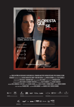 do pressbook - A Floresta que se move