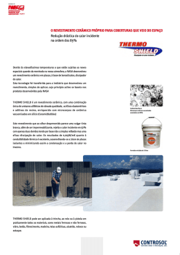 da Ficha T&eacute;cnica