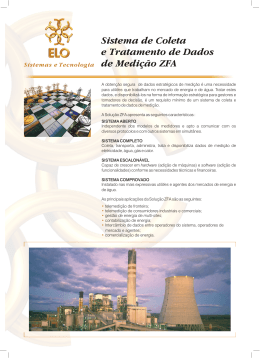 Sistema de Coleta e Tratamento de Dados de Medição ZFA
